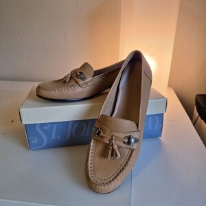St. John's Bay Tan Loafers for Women